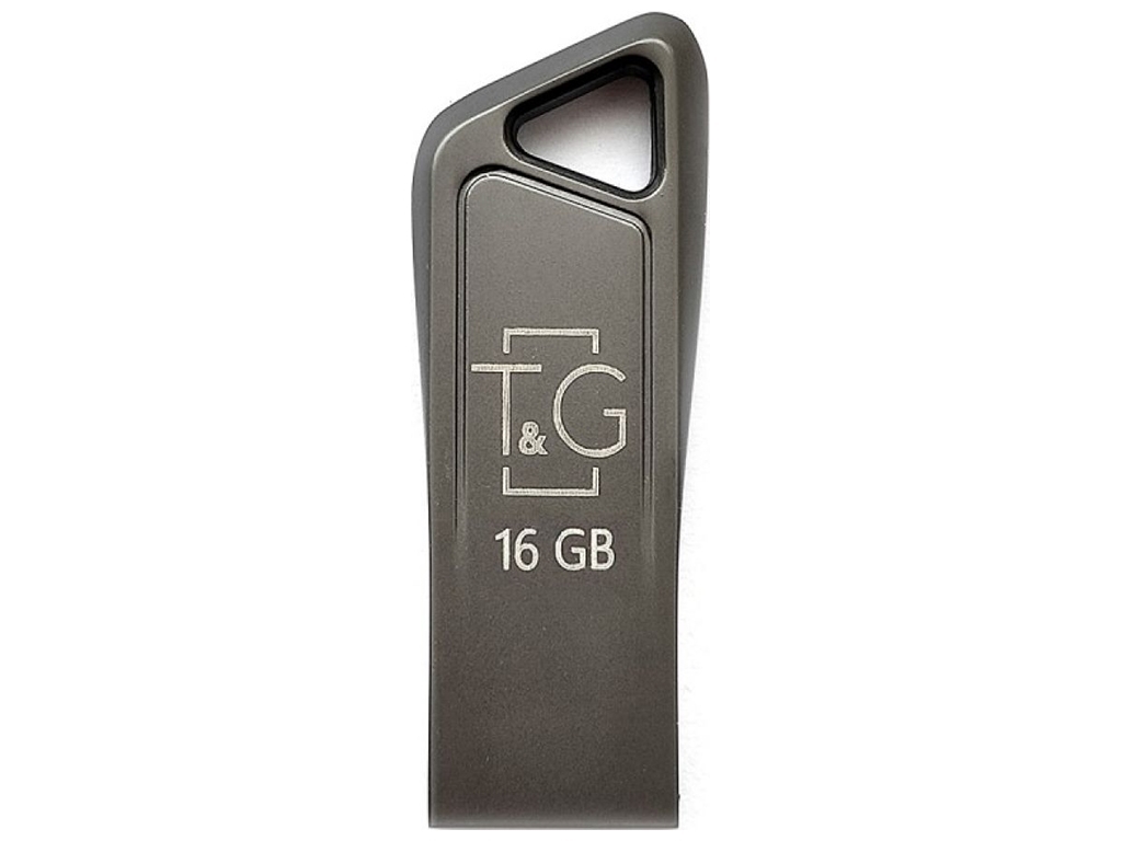 USB Flash накопитель T&G 16gb Metal 114 Цвет Чёрный
