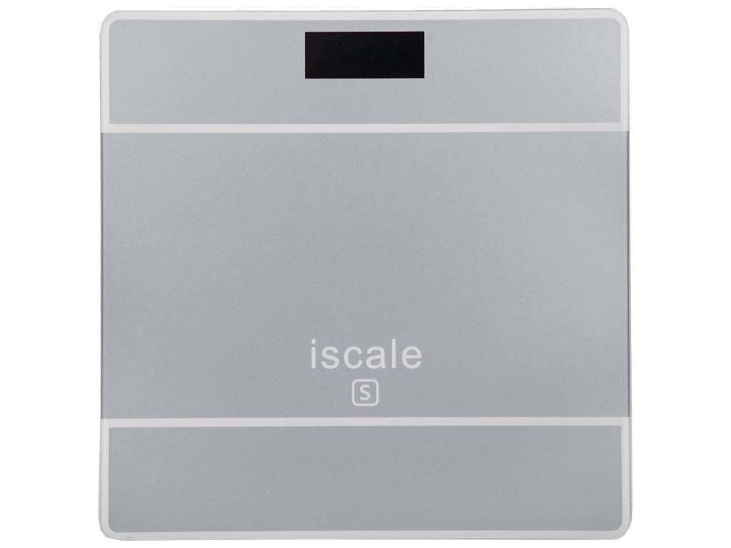 Весы напольные электронные Iscale S со стеклянной платформой 0-180кг 26х26х2,2см