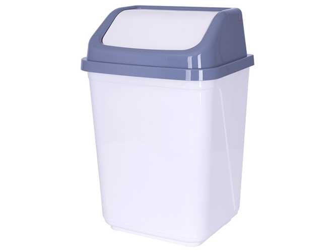 Ведро для мусора Violet House White-Grey, 20л, 8690066193581