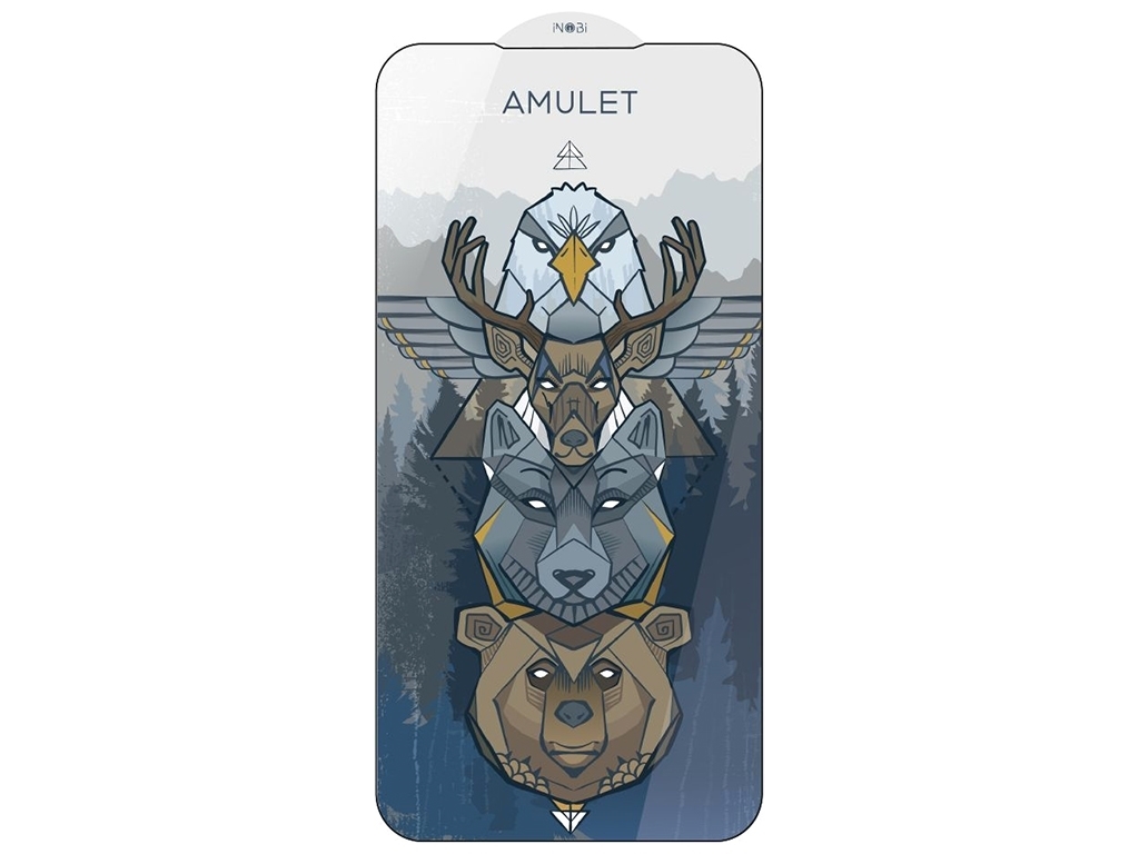Защитное стекло AMULET 2.5D HD Antistatic for iPhone 13/13 Pro/14 Цвет Black