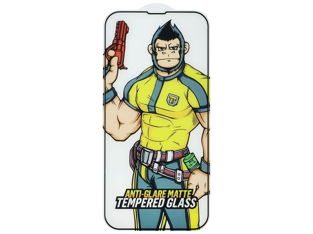 Защитное Стекло Type Gorilla 0.33мм 2,5D HD Anti-Static PTJ1 для iPhone 13 Pro Max, Цвет Черный