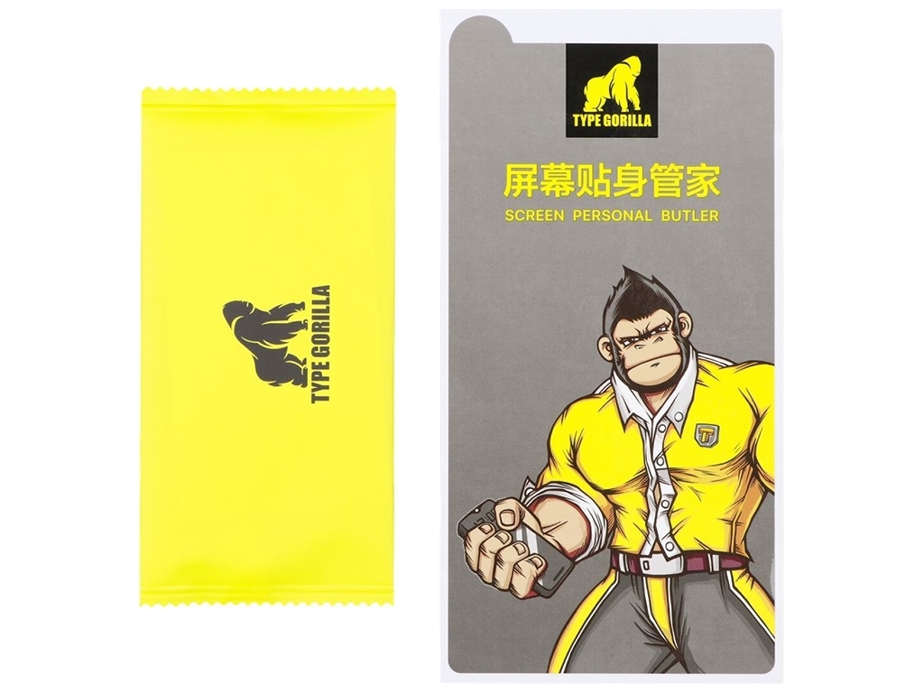 Захисне скло Type Gorilla 0.33мм 2.5D HD Anti-Static PTJ1 для iPhone 14 Pro Колір Чорний