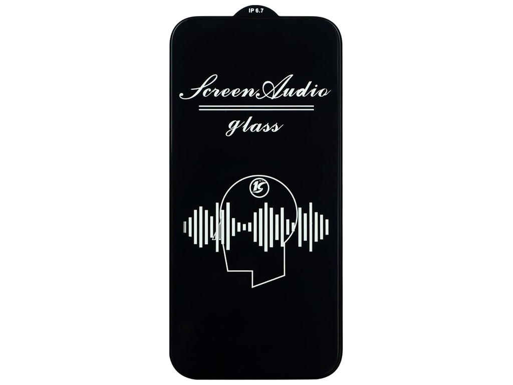 Защитное стекло Screen Audio for Apple Iphone 14 Pro Max без упаковки Цвет Чёрный